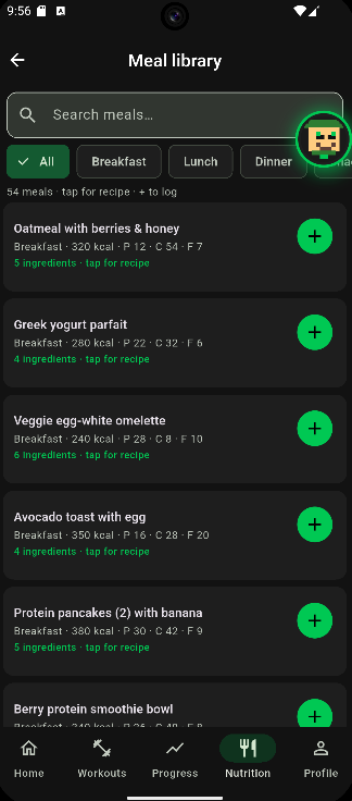 FitnessCodex app screenshot 5
